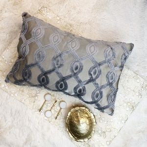 Geo Pattern Accent Pillow